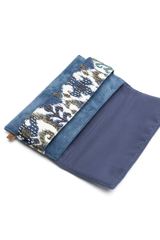 POCHETTE CLUTCH AZUL