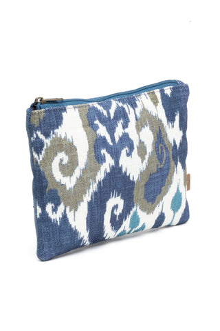 SMALL BLUE NECESSAIRE