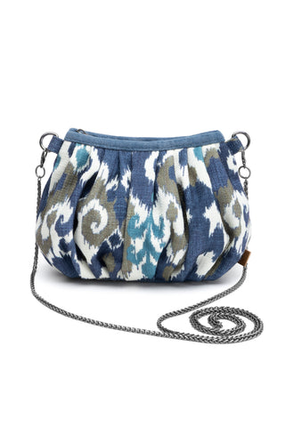 BLUE CHAIN BAG