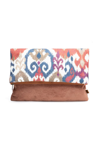 BOLSA MAXI CLUTCH ROSA