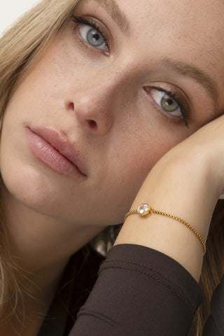 BRACCIALE PUNTO LUCE TONDO