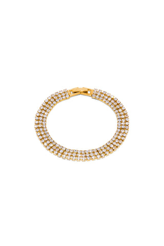 WOMEN’S TENNIS BRACELET WITH CUBIC ZIRCONIA