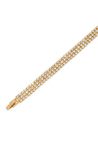 WOMEN’S TENNIS BRACELET WITH CUBIC ZIRCONIA