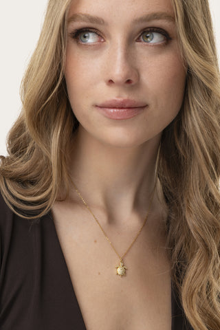 COLLANA TARTARUGA PAVÉ
