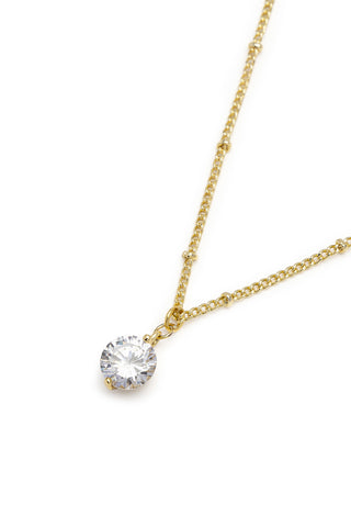 COLLANA PUNTO LUCE SOLITARIO