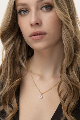 COLLANA PUNTO LUCE SOLITARIO