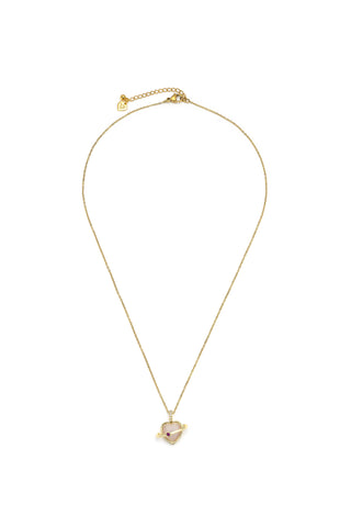 COLLANA CHARM CUORE ROSA