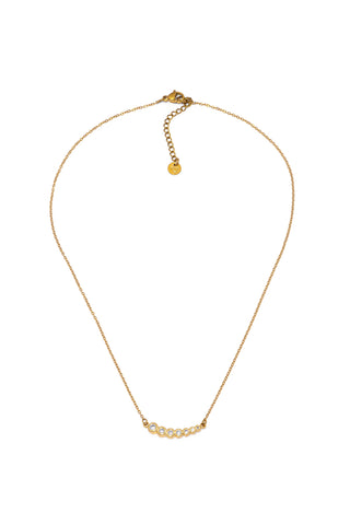 WOMEN’S LIGHT-POINT NECKLACE WITH CUBIC ZIRCONIA
