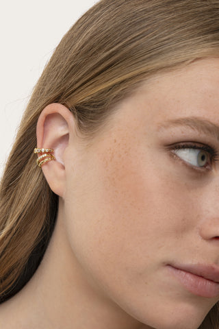SET 2 EAR CUFF PAVÉ