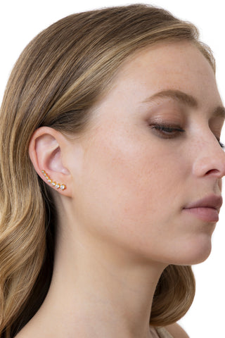 EAR CUFF CON FILA DI ZIRCONI