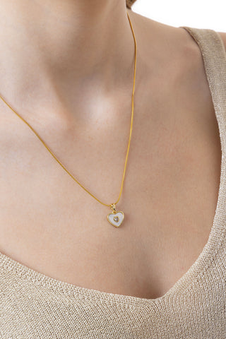 CHARM CUORE CON  ZIRCONE