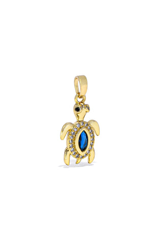CHARM TARTARUGA CON ZIRCONI