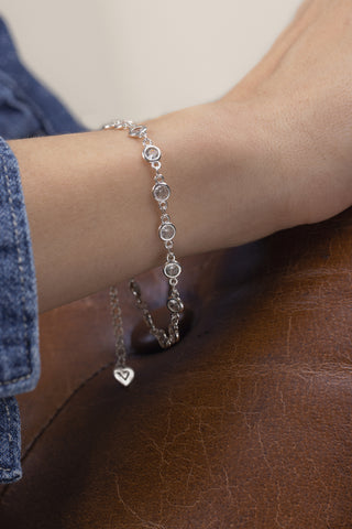 BRACCIALE CATENA PUNTI LUCE