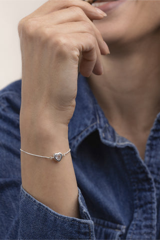 BRACCIALE REGOLABILE CUORE