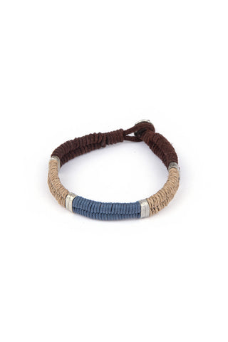 BRAIDED COTTON BRACELET