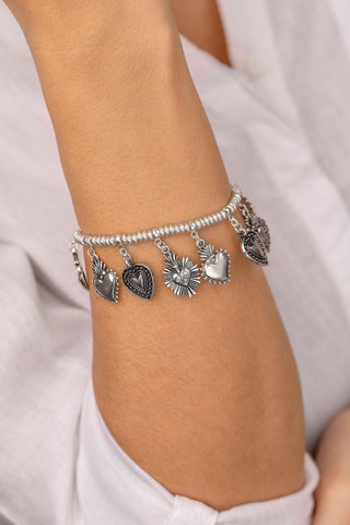 BRACCIALE ELASTICO CUORI SACRI