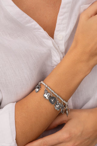 BRACCIALE ELASTICO CUORI SACRI