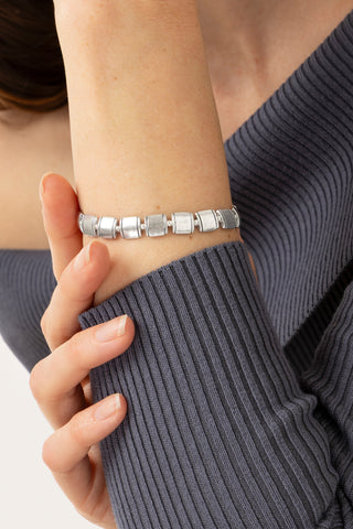 BRACCIALE ELASTICO QUADRATI