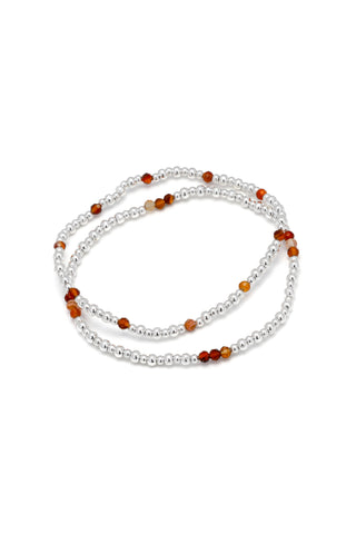 BRACCIALI ELASTICI PIETRE AMBRA