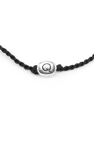 BRACCIALE CORDINO LETTERA