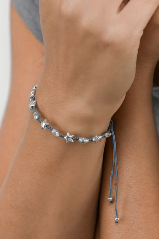 BRACCIALE REGOLABILE STELLE