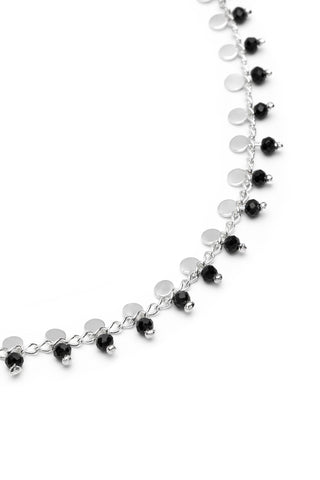 GIROCOLLO CATENA SFERE NERE