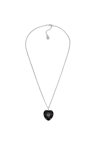PENDENTE CUORE NERO