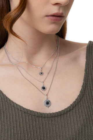 COLLANA 3 CATENE SOLI