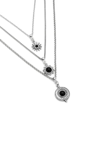 COLLANA 3 CATENE SOLI