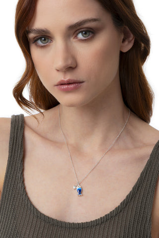 COLLANA PESCIOLINO BLU