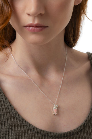 COLLANA PESCIOLINO ROSA