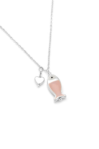 COLLANA PESCIOLINO ROSA