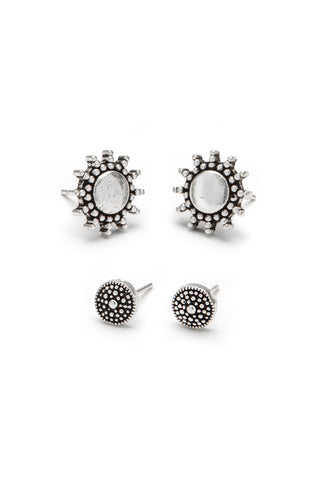 SET 2 ORECCHINI SOLE