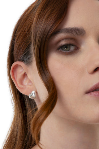 ORECCHINI CUORE BOMBATO