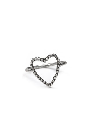 ANELLO CUORE DOTTED
