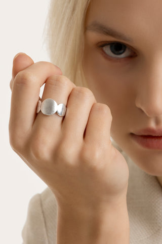 ANELLO FASCIA MIX CERCHI