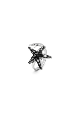 ANILLO CON 2 ESTRELLAS MARINAS