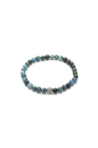 BRACCIALE ELASTICO BLU APATITE