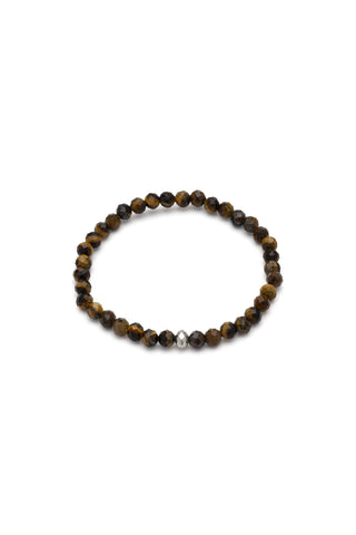 BRACCIALE TIGER EYE SFACCETTATO