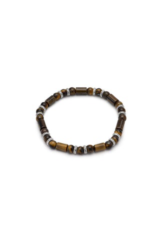 BRACCIALE TIGER EYE ELEMENTI MIX