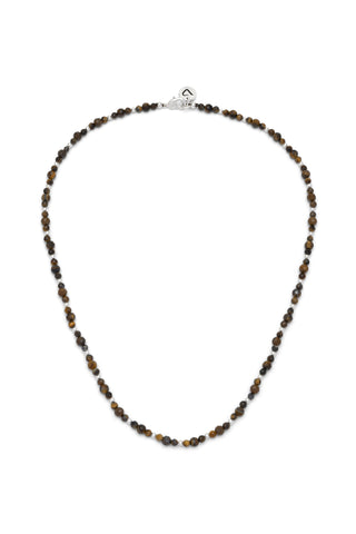 COLLANA TIGER EYE SFACCETATA