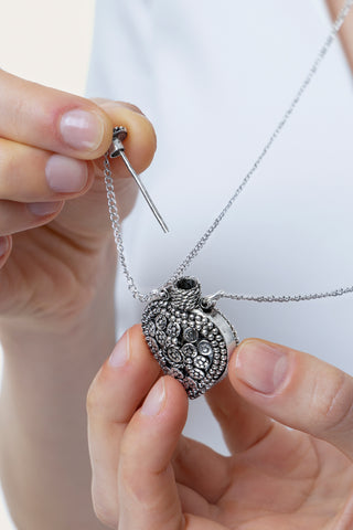 PENDENTE CUORE PORTAPROFUMO