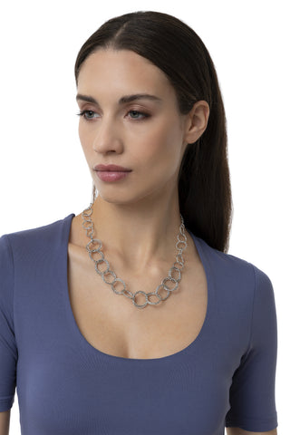 COLLANA CERCHI CATENA