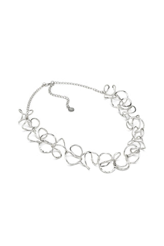 COLLANA CURVE SILVER
