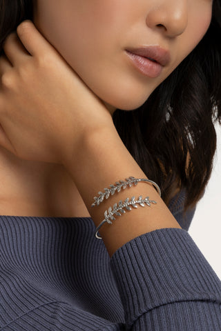 BRACCIALE FASCIA FOGLIE