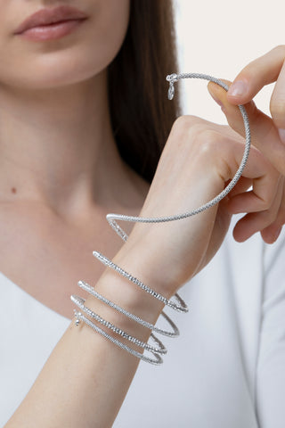 BRACCIALE MOLLA SFERE MIX