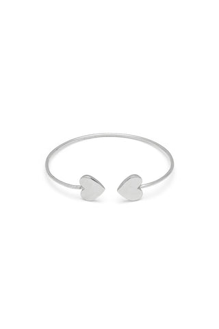 BANGLE APERTO 2 CUORI
