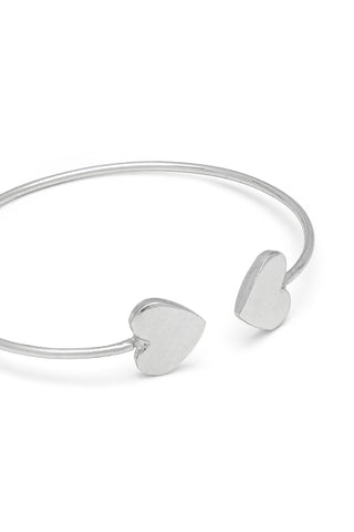 BANGLE APERTO 2 CUORI