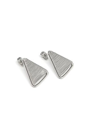 ORECCHINI TRIANGOLO FILO