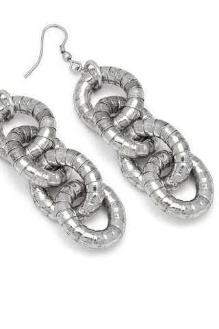 ORECCHINI CATENA SERPENTE